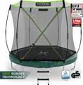 Produktbild: KINETIC SPORTS Trampolin Federlos-Design 'Bungee Safety Elite' Ø 244/305/366 cm - Rheinland, Outdoor Gartentrampolin für Kinder