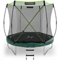 Produktbild: KINETIC SPORTS Premium Trampolin 244 cm 'Bungee Safety Elite' Kindertrampolin