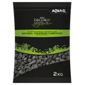 Produktbild: Aquael Basalt Bodengrund 2kg - 2-4mm Aquariumkies Kies für Aquarien