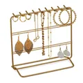 Produktbild: Schmuckständer Metall Ohrringständer Ketten Halterung Schmuck Organizer stehend