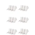 Produktbild: PUMA 18 Paar Sneaker Invisible Socken Gr. 35-49 Unisex für Damen Herren Füßlinge, Farbe:300 - white, Socken & Strümpfe:43-46