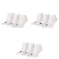 Produktbild: PUMA 9 Paar Sneaker Invisible Socken Gr. 35-49 Unisex für Damen Herren Füßlinge, Farbe:300 - white, Socken & Strümpfe:43-46