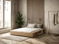 Produktbild: Karup Design Futonbett Bettgestell Ziggy Bed – FSC® Massivholz Futonbett, excl. Matratze, mit 6 offenen Fächern, Ablagefläche und minimalistischer Eleganz