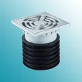 Produktbild: Dallmer Bodenablauf PRONTO K 12 x 12cm, passend für DN100 bis 300Kg / 700360