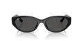 Produktbild: Ray-Ban Quadratische Sonnenbrille Rb4457d, Schwarz/Dunkelgrau, 55 mm