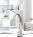 Produktbild: LED Schreibtischlampe Touch Dimmer Bürolampe Tageslicht mit USB & Ventilator