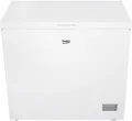 Produktbild: Beko CF200CWN Stand Gefriertruhe, 102,6 cm breit, 198 L, Griffmulde, weiß