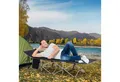 Produktbild: Outsunny Feldbett Faltbares Campingbett, Campingliege mit Aufbewahrungstasche (Campingbett, 1-St., Campingliege) für Garten, Balkon, Schwarz