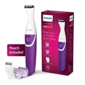 Produktbild: Philips BRT383/15 Körperhaarschneider, violett, akku, 120 Min