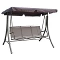 Produktbild: Garden Pleasure Hollywoodschaukel ANNA anthrazit Stahl