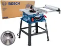 Produktbild: Bosch Tischkreissäge GTS 254 Professional 1800 W + Kreissägeblatt 0601B45000