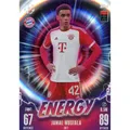 Produktbild: Bundle mit Topps Match Attax Champions League 2023/2024 - Trading Cards,Sammelkarten, Fußball Einzelkarte, Spezial Karte (EN 7 - Jamal Musiala - Energy)