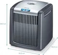 Produktbild: Beurer LW 230 Luftwäscher bis 40 m² selbstregulierend. energiesparsam, schwarz