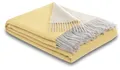 Produktbild: Biederlack Kaschmirplaid 'Uni' 150 x 200 cm Yellow - Creme - 809605