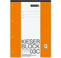 Produktbild: BRUNNEN Notizblock Arbeitsblock Kieserblock gelocht DIN A4 liniert Lineatur 3. Schuljahr
