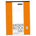 Produktbild: BRUNNEN Kieserblock 03 C Lineatur 3 DIN A4 liniert 50 Blatt 100 Seiten gelocht