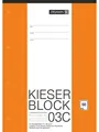 Produktbild: KIESER Schreibblock A4 Lineatur 3 mit 50 Blatt und 4 fach Lochung