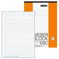 Produktbild: BRUNNEN Arbeitsblock Kieserblock gelocht DIN A4 liniert Lineatur 03C, 1 Block
