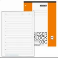 Produktbild: Kieser Block DIN A4 Lineatur 3 mit 50 Blatt liniert Brunnen 03C für Klasse 3