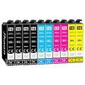 Produktbild: Jhaan 16XL Druckerpatronen Kompatible für Epson WF 2760 Patronen 16 XL Patronen für Epson Workforce WF-2630 WF-2760 WF-2510 WF-2660 WF-2010 WF-2750 WF-2650 WF-2540 WF-2530 (10er-Pack)