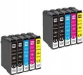 Produktbild: Tintenpatronen für Epson, 10er-Set, Ersatzpatronen, 4x Schwarz, 2x Gelb, 2x Mage
