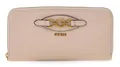 Produktbild: GUESS Malva SLG Damen Handtasche mit umlaufendem Reißverschluss, Mandel, Einheitsgröße, Malva SLG Large Zip Around