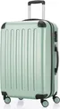Produktbild: HAUPTSTADTKOFFER - Spree - Trolley 65cm mit Erweiterung, Hardshell Suitcase, Check-In Reisekoffer 20 kg Gepäck Doppel-Rollen, Hartschalen-Koffer TSA, 74 L,Mint