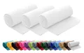 Produktbild: wometo 3er Set Polar Fleecedecke 130x160 Oeko-TEX ca. 400g weiß