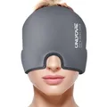 Produktbild: Migräne Maske Kühlmütze Schlafmaske Gel Kühlpads Kopfschmerzen Linderung Mittel