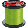 Produktbild: (0,22€/1m) WFT Cat 80kg 0,60mm Chartreuse - 300m geflochtene Angelschnur