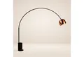 Produktbild: s.luce Stehlampe Ball Bogenlampe mit Marmorfuß modern