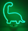 Produktbild: Nordstylee LED Neon Lichtschild Dinosaurier | Nachtlicht Kinderzimmer Dekoration