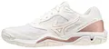 Produktbild: Mizuno Damen Wave Phantom 3 Indoor, White Rose Snowwhite, 38 EU