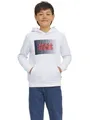 Produktbild: Jack & Jones Hoodie Herren Hoodie JJECORP LOGO SWEAT HOOD PLAY JNR Regular Fit Longsleeve Sweatshirt mit Cross-Over-Kragen und Kängurutasche