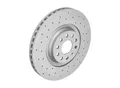 Produktbild: ZIMMERMANN Bremsscheibe 600324352 Vorderachse Gelocht 340mm 30mm für VAG