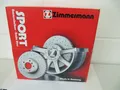 Produktbild: 2x Zimmermann Sportbremscheiben gelocht Audi, Seat,Skoda,VW -Satz vorne 340x30mm