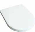 Produktbild: ADOB Design WC Sitz Klobrille Klodeckel Toilettendeckel, Absenkautomatik/Softclose, zur Reinigung abnehmbar, Farbe weiss, 12802