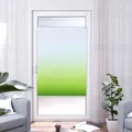 Produktbild: K-Home® Klemmfix-Plissee Farbverlauf Grün B45 x H130 cm