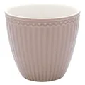 Produktbild: Greengate Latte Cup Becher ALICE Braun Everyday Geschirr HAZELNUT BROWN 300 ml