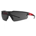 Produktbild: Milwauk Schutzbrille Rauchgrau 4932471882 rot 0