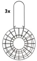 Produktbild: 3er Set Meisenknödelhalter ø 24 × 8 cm zum Aufhängen von Trixie 55622