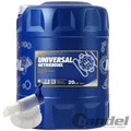 Produktbild: 20 LITER SAE 80W-90 MANNOL UNIVERSAL GETRIEBEÖL + HAHN SCHALTGETRIEBE/ GL4
