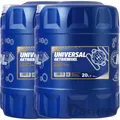 Produktbild: 2x20 LITER SAE 80W-90 MANNOL UNIVERSAL GETRIEBEÖL SCHALTGETRIEBE/ GL4