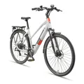 Produktbild: Telefunken Trekking E-Bike Elektrofahrrad 28 Zoll 8-Gang Kettenschaltung Heckmotor 250W 417,6Wh Akku Pedelec XT490 Damen