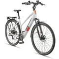 Produktbild: TELEFUNKEN E-Bike Trekking »Expedition XT490« (Trapezrahmen, kreide)