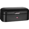 Produktbild: Wesco Brotkasten Grandy, Stahlblech, Klappdeckel, 42 x 22 x 17cm, schwarz