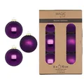 Produktbild: Christbaumschmuck & Weihnachtsbaumschmuck Lila Purpur - Purple Symphony
