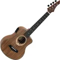 Produktbild: DiMavery UK-200 Tenor-Ukulele Koa Cutaway Tonabnehmer Akazie Natur Einsteiger