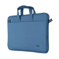 Produktbild: Trust 24448 Trust Laptoptasche Bologna Slim Kunstfaser blau 24448 bis 40,6 cm (1