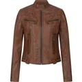 Produktbild: Rock Creek Lederjacke Hellbraun